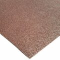 Cactus Mat Slip-Gard Brown Mineral-Coated Runner Mat - 1/8in Thick 844143535BR